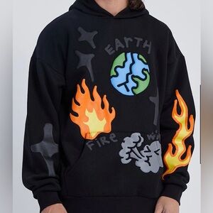 Pacsun Elements Hoodie Black